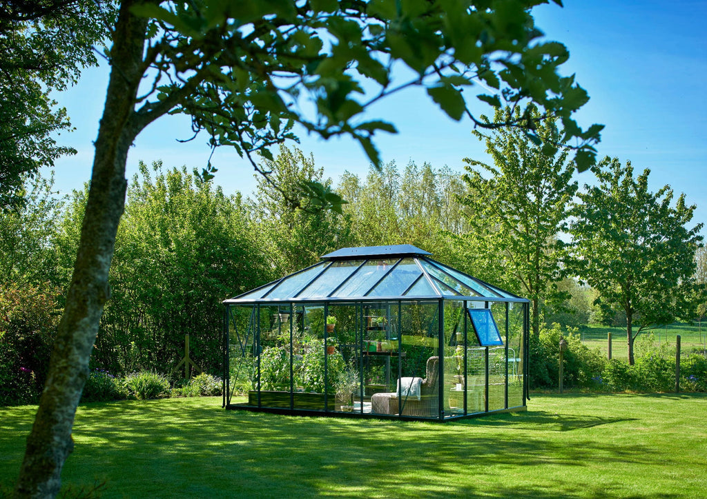 Juliana Gewächshaus Grand Oase - Anthrazit, 13 M²