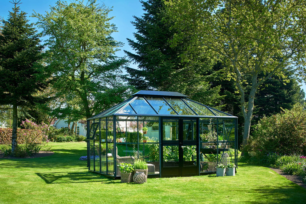 Juliana Gewächshaus Grand Oase - Anthrazit, 13 M²
