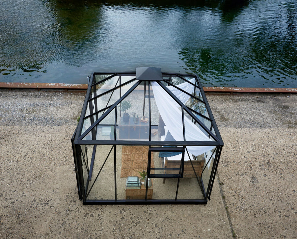 Juliana Gewächshaus Oase - Anthrazit, 8,8 M²