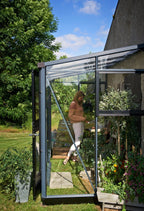 Juliana Gewächshaus Veranda - Anthrazit, 4,4 M²