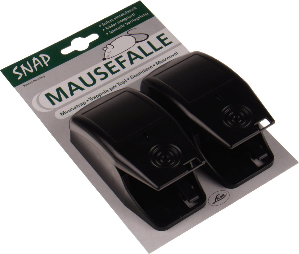  Kunststoff-Mausefalle "Snap" Doppelpackung