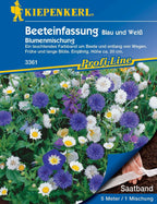  Beeteinfassungsmischung Blau/Weiß - Saatbänder