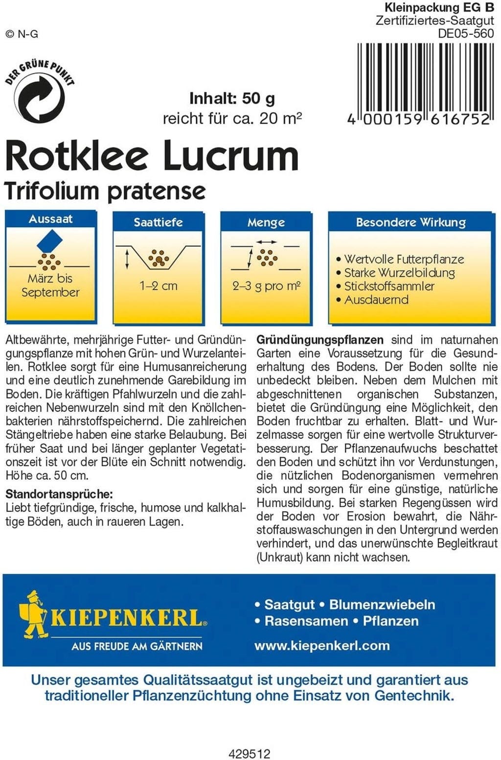  Rotklee