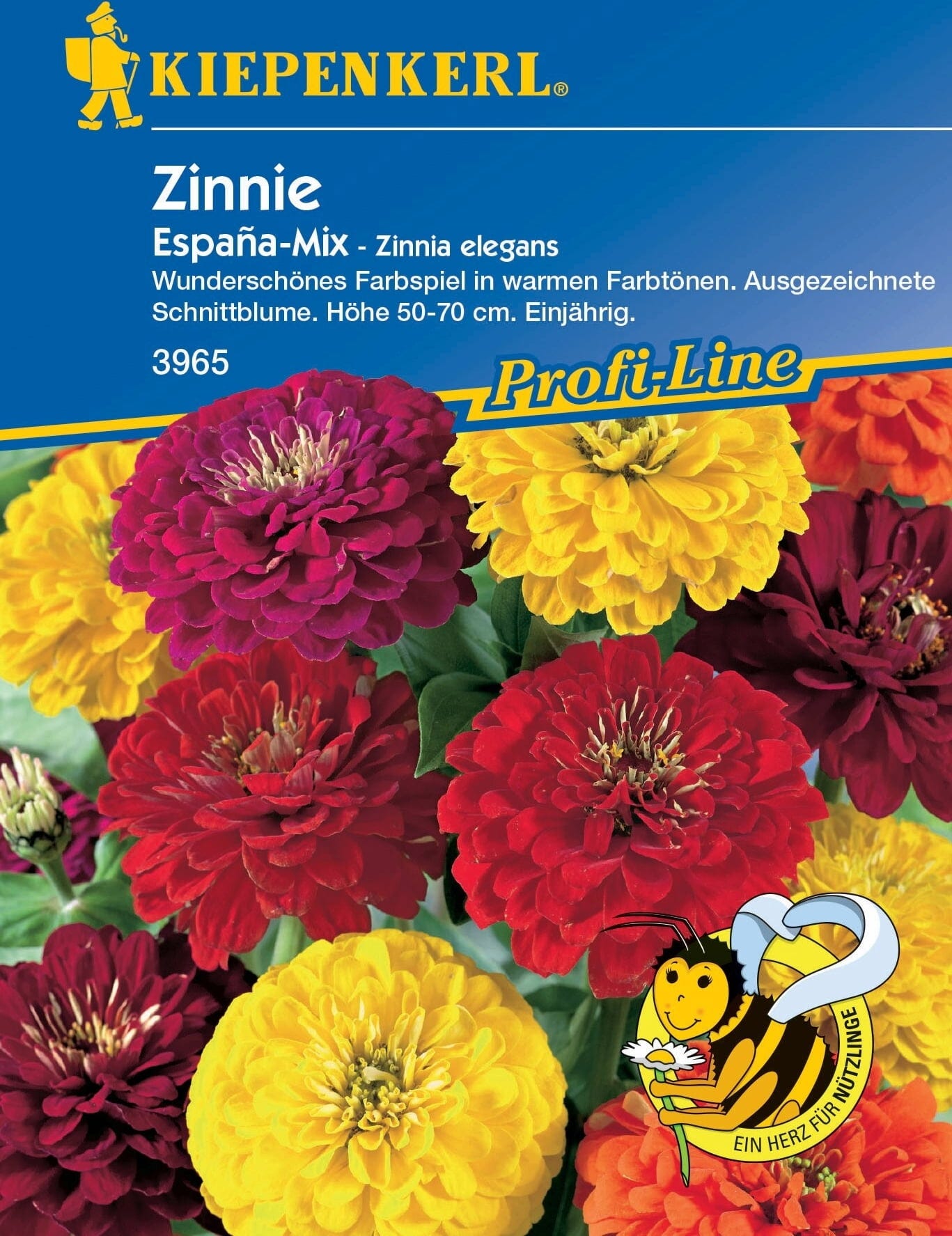  Zinnien "Espana Mix"