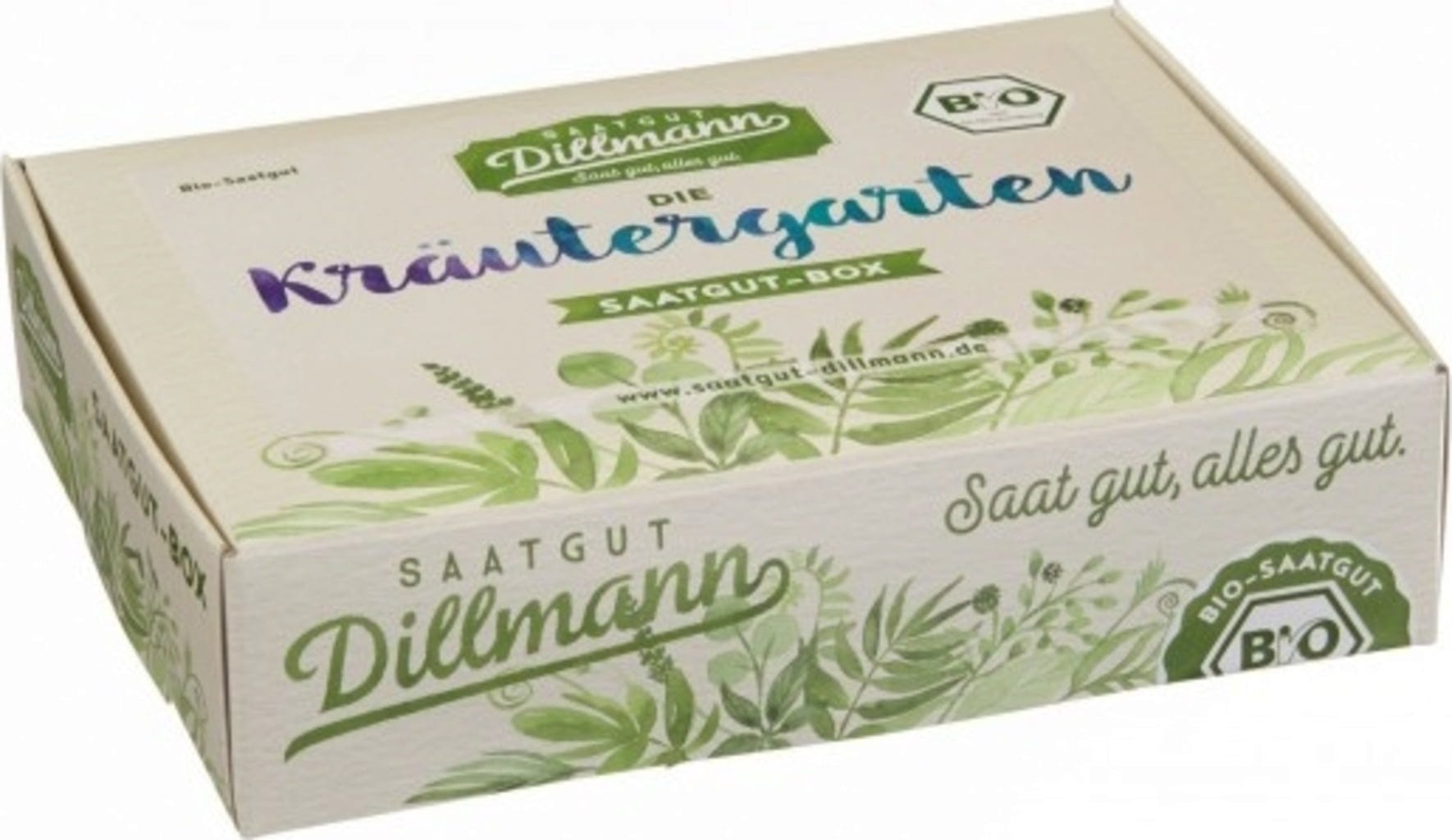  Kräutergarten Saatgut-Box S Bio, Kartonbox