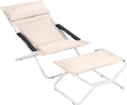 Lafuma Liegestuhl BAYANNE, Kaolin, Argile (beige)