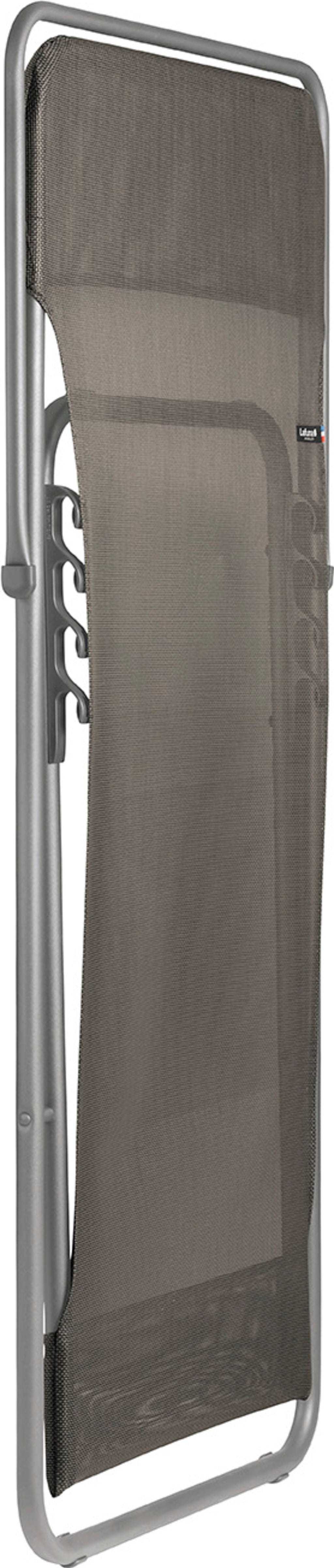 Lafuma Liegestuhl MAXI TRANSAT "Essentiel", Graphite