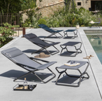 Lafuma TRANSABED Liegestuhl "Be Comfort®", Silver