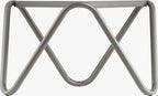 Lafuma VOGUE Beistelltisch Mit Perforierter Platte, Titane