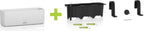 LECHUZA CUBE Color Triple Komplett-Set, Sandbraun
