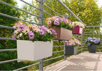 LECHUZA Pflanzgefäß BALCONERA Color 80, Schiefergrau