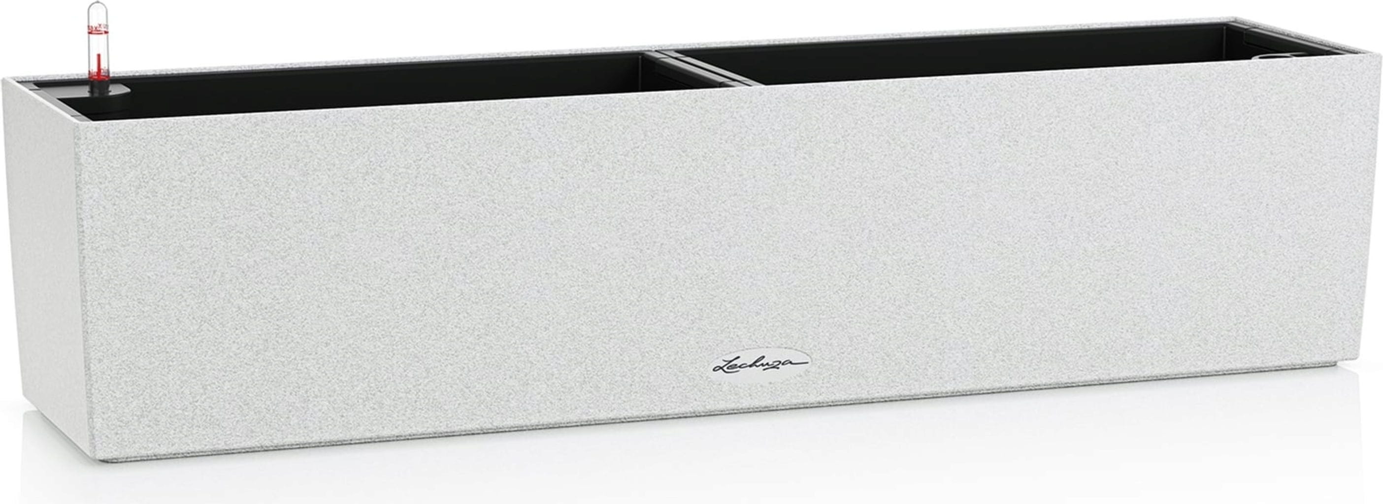 LECHUZA Pflanzgefäß BALCONERA Stone 80, Quarzweiß