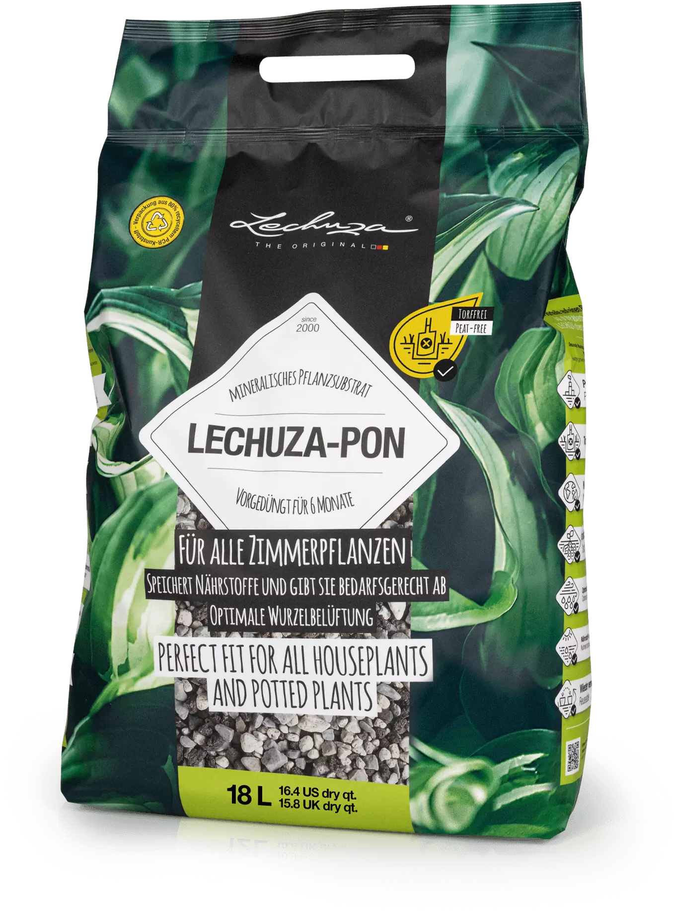 LECHUZA Substrat PON, 18 Liter