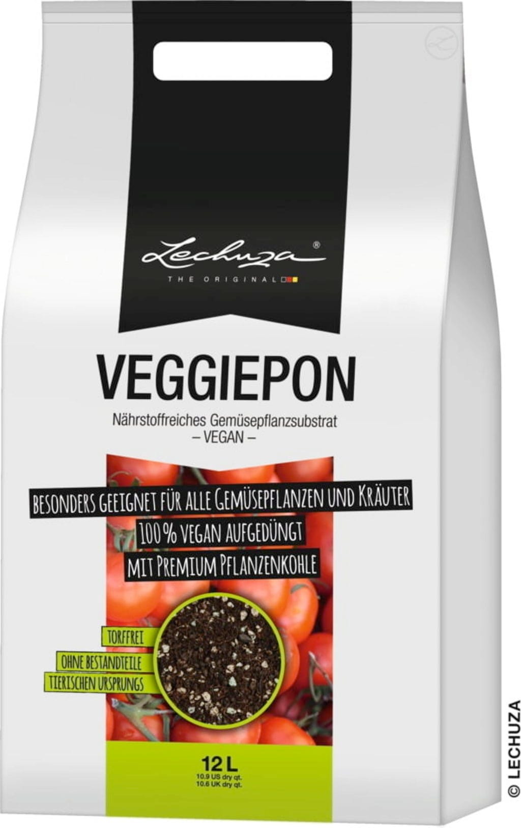 LECHUZA Substrat VEGGIE-PON, 12 Liter