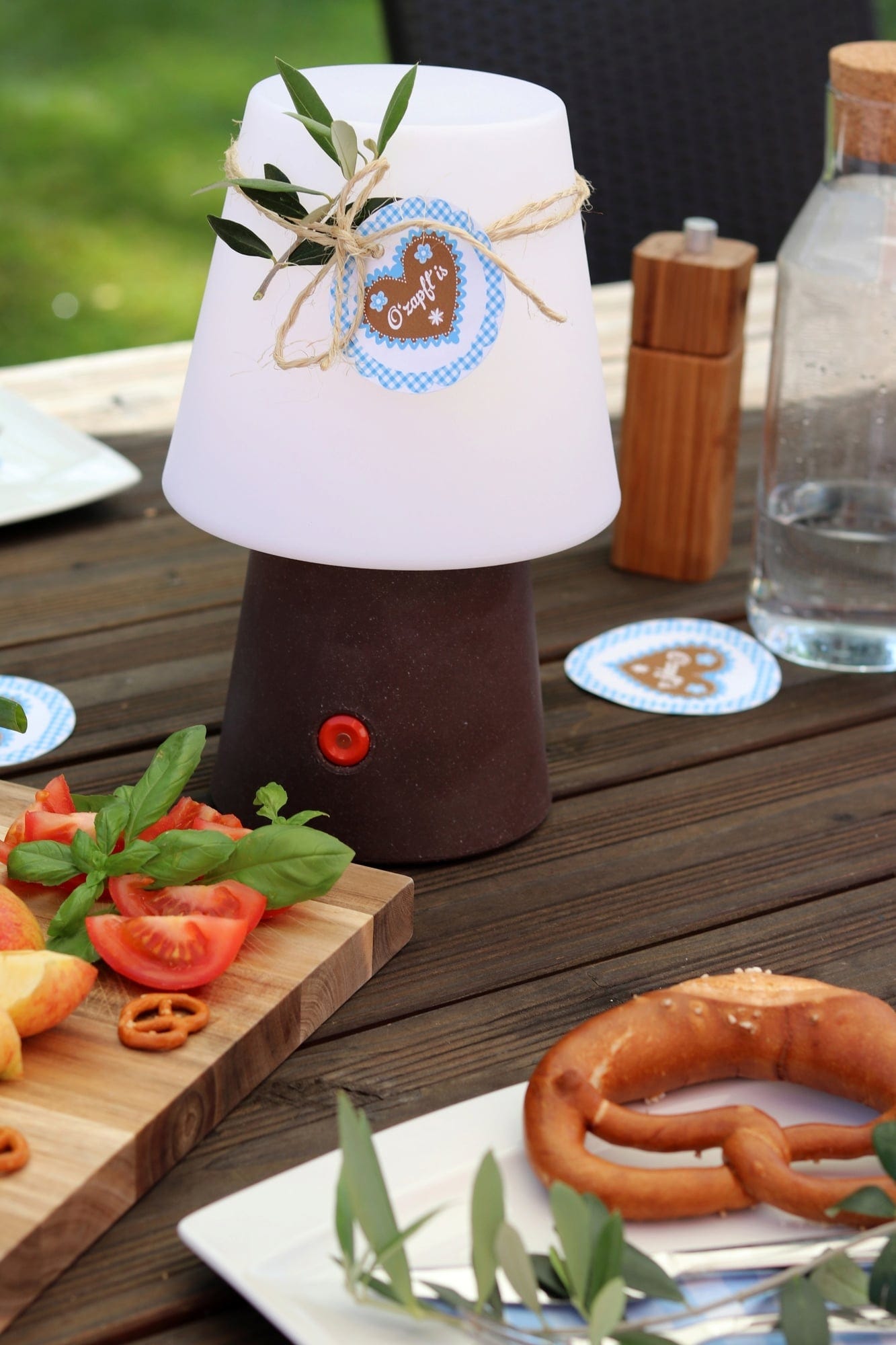  No. 1 - 30 Cm, Tischlampe (LED), Brown