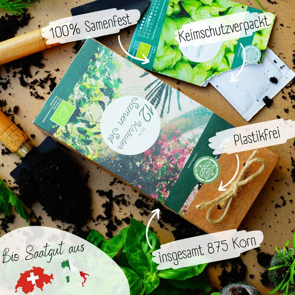  Bio Kräutersamen Set