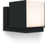  LED-Außenwandleuchte Cuba - 3000K Warmweiß, Mattschwarz