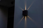  LED-Außenwandleuchte "Gemini Beams" - 4000K