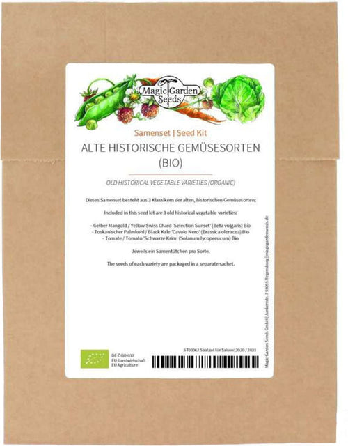  Bio Alte Historische Gemüsesorten - Samenset, Samenset