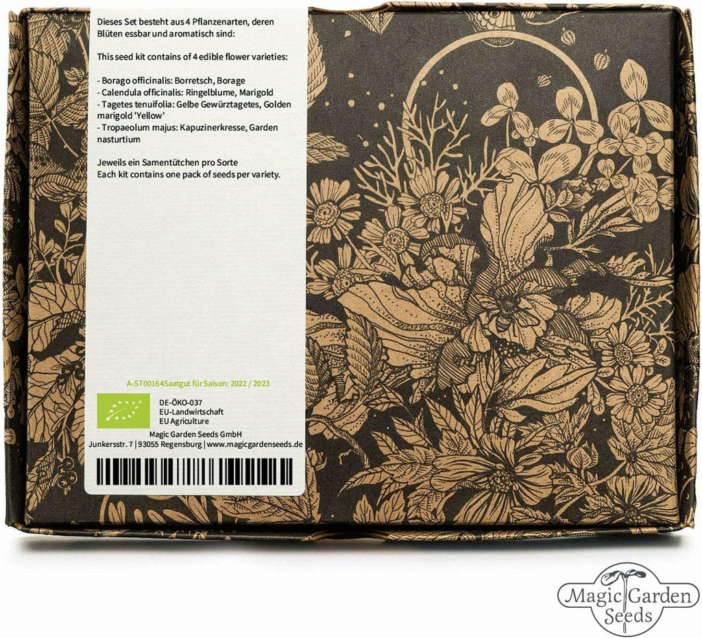  Bio Essbare Blüten - Samenset