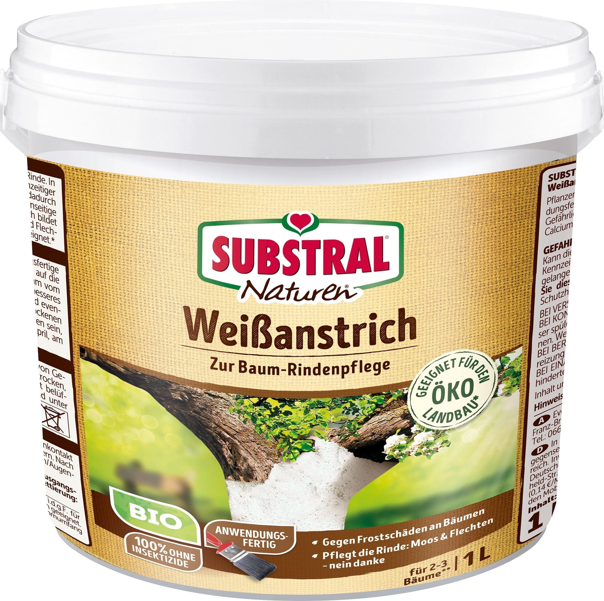  Bio Baum - Weißanstrich, 1 L