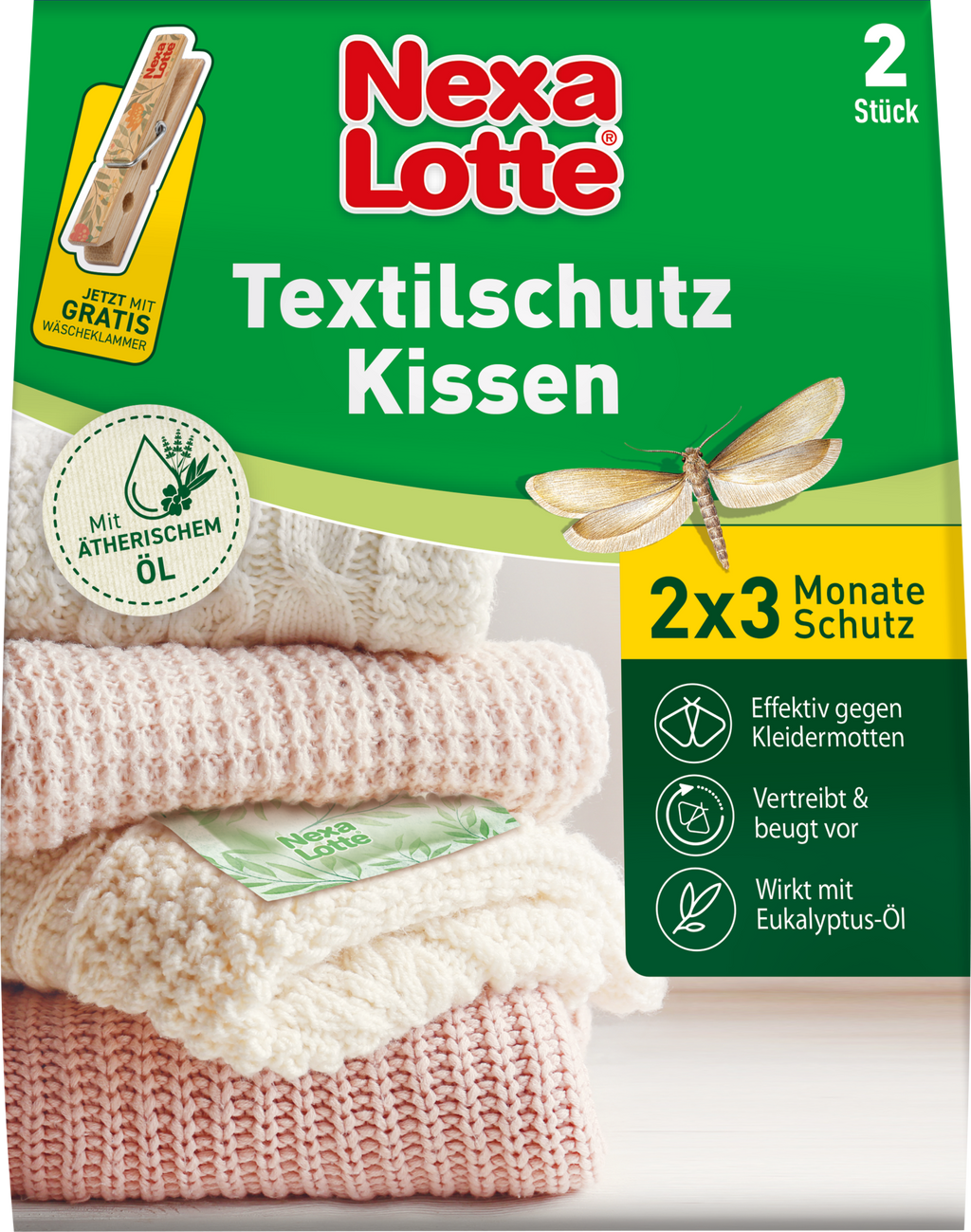  Duftende Mottenschutz-Säckchen Promo Pack