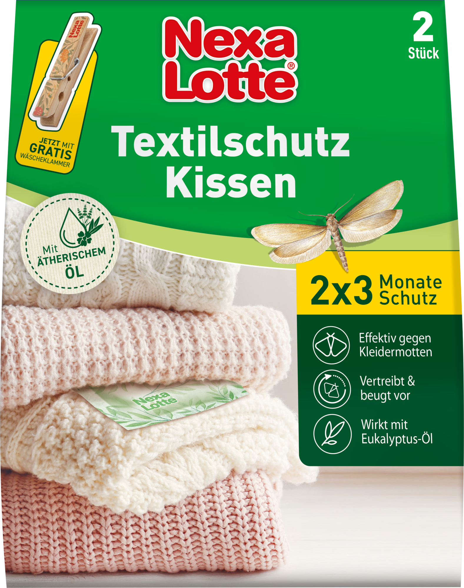  Duftende Mottenschutz-Säckchen Promo Pack