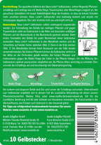  Gelbstecker, 10 Stück