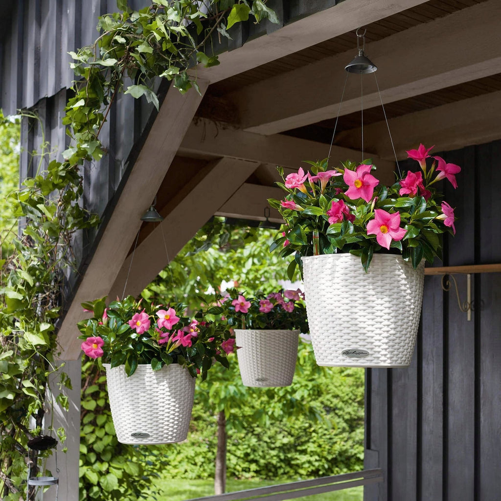 LECHUZA Blumenampel NIDO Cottage 28, Granit