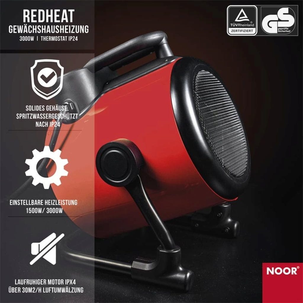  Gewächshausheizung "Redheat"