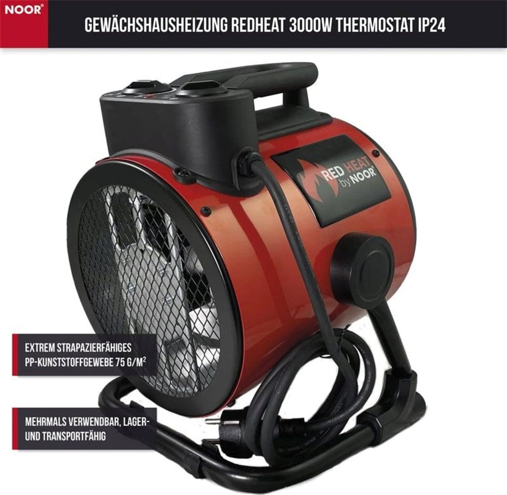  Gewächshausheizung "Redheat"