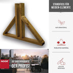  Standfuß Für Flechtzäune & Paravents