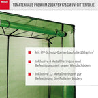  Tomaten-Gewächshaus "Premium"