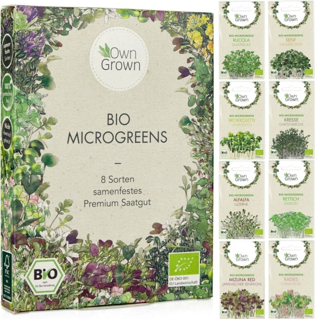  Bio Microgreens 8er Set