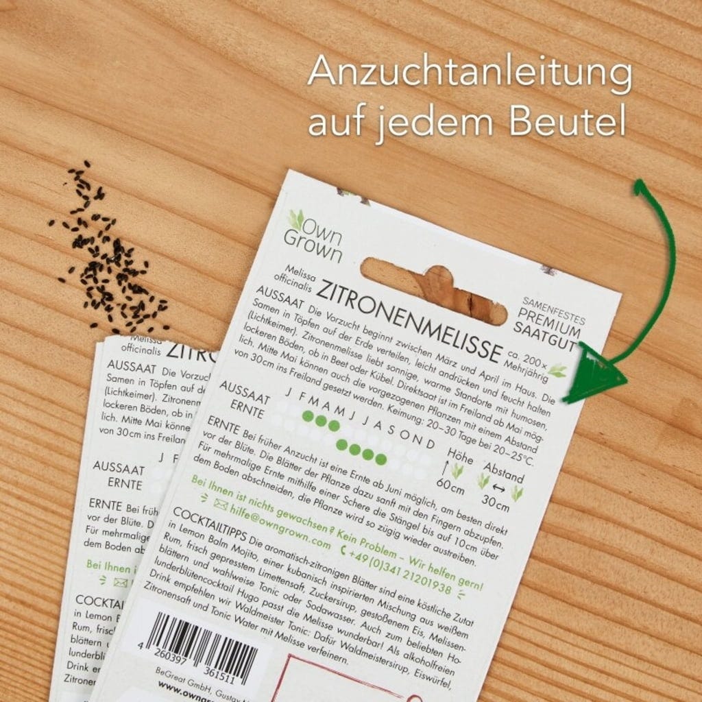  Cocktail Garten-Samen-Set