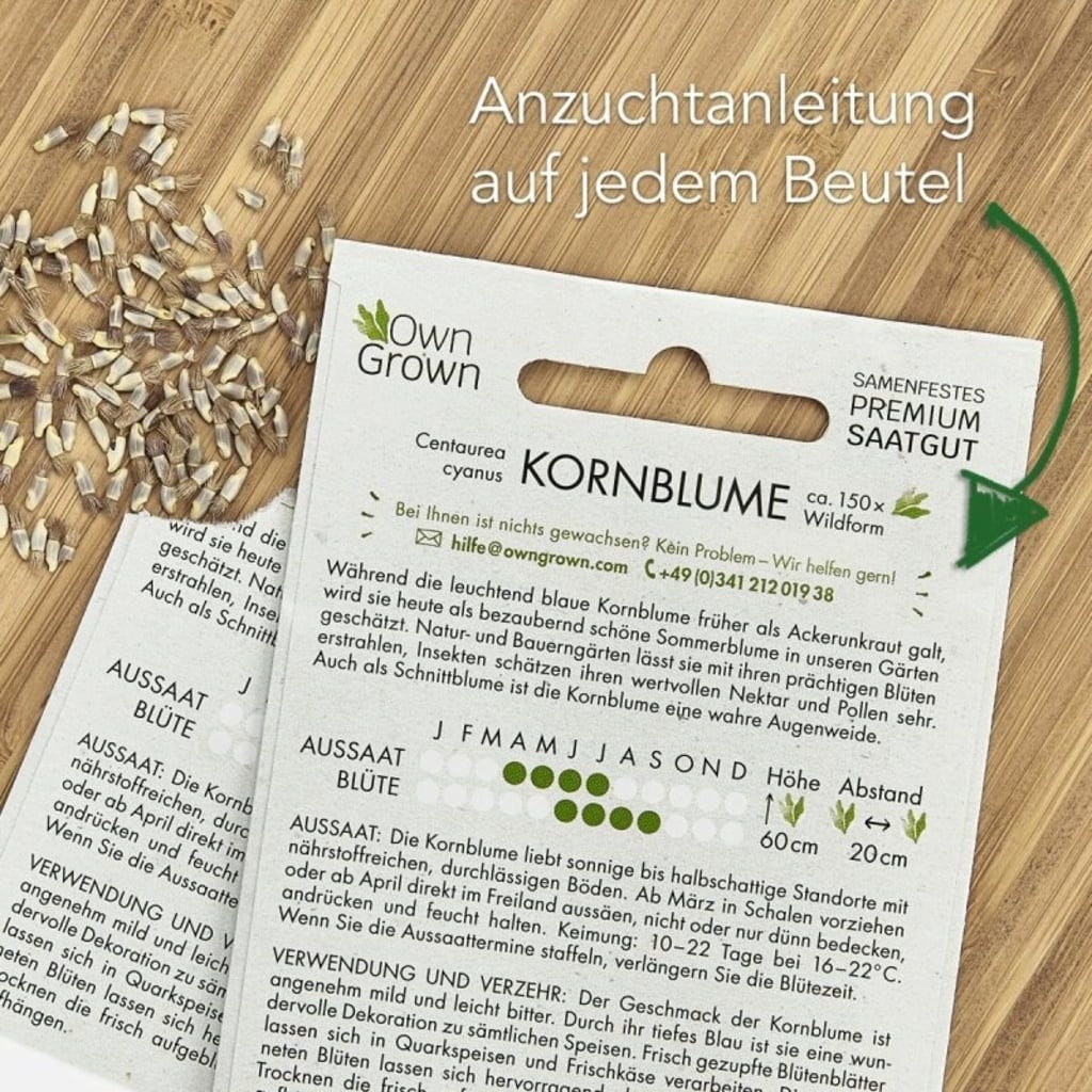 Delikatess-Blüten 6er Saatgut-Set
