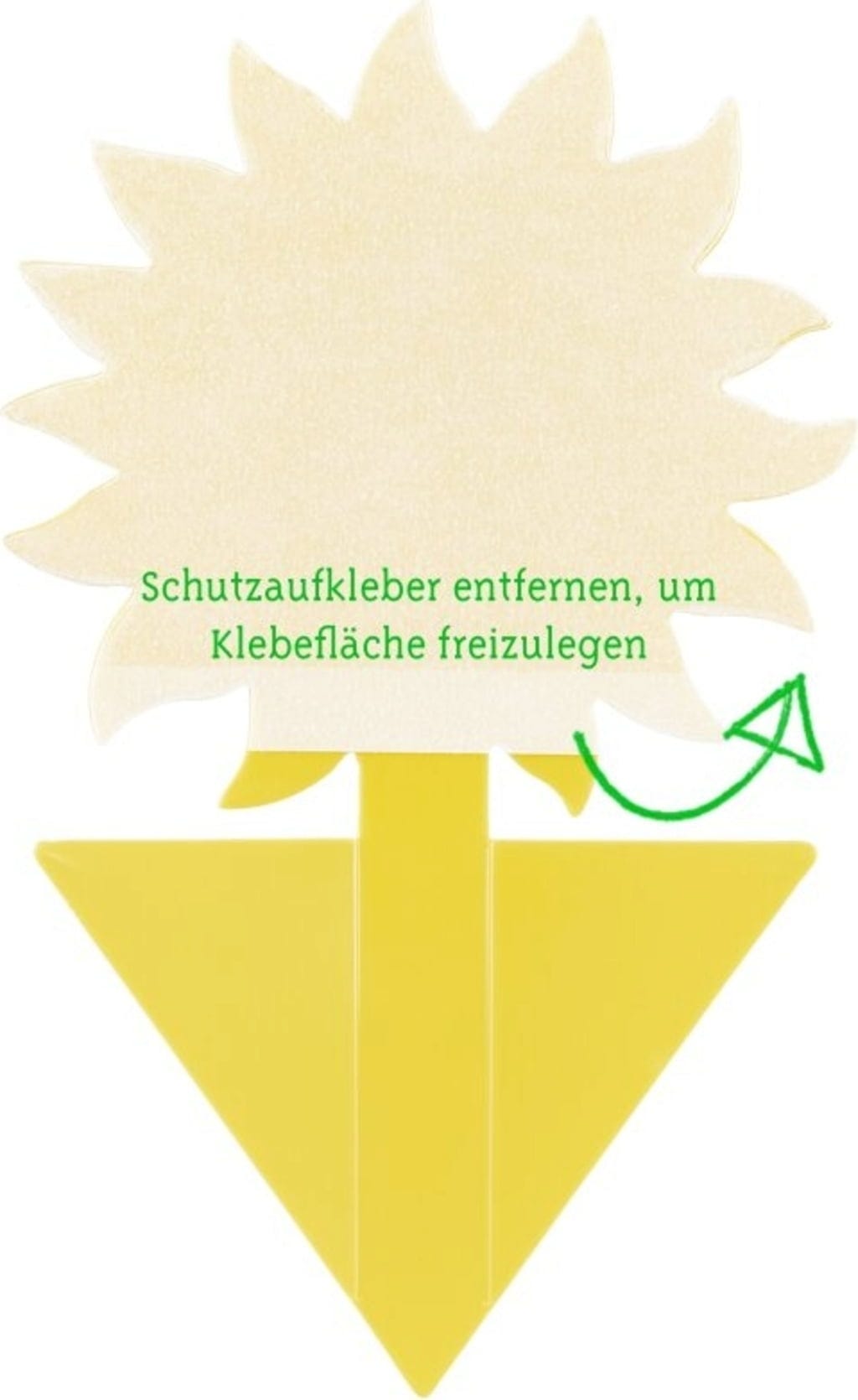  Gelbsticker Gegen Trauermücken, 60 Stück