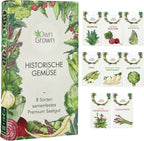  Historisches Gemüse 8er Saatgut-Set