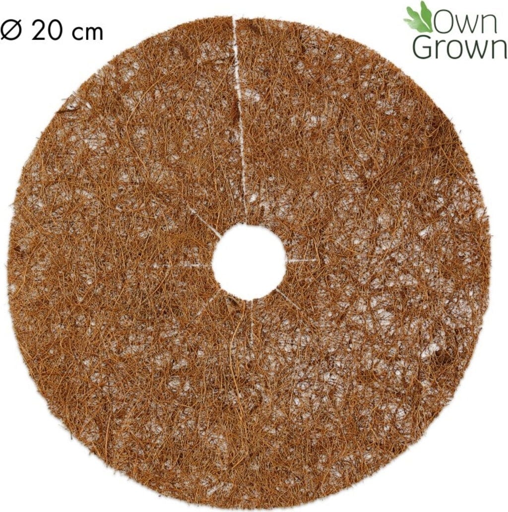  Kokosmulchscheiben Winterschutz