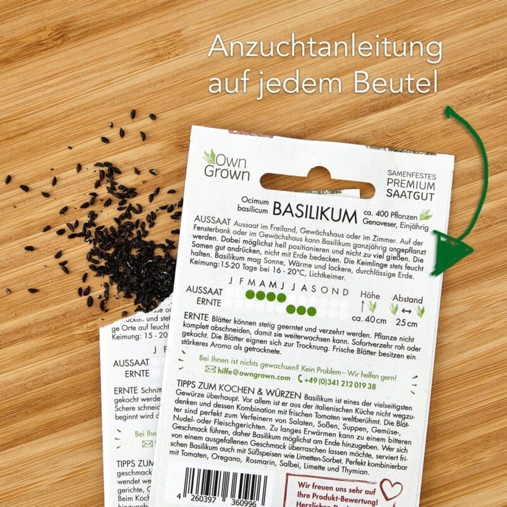  Küchen-Kräuter 12er Saatgut-Set