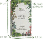  Küchen-Kräuter 12er Saatgut-Set