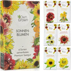  Sonnenblumen 6er Saatgut-Set