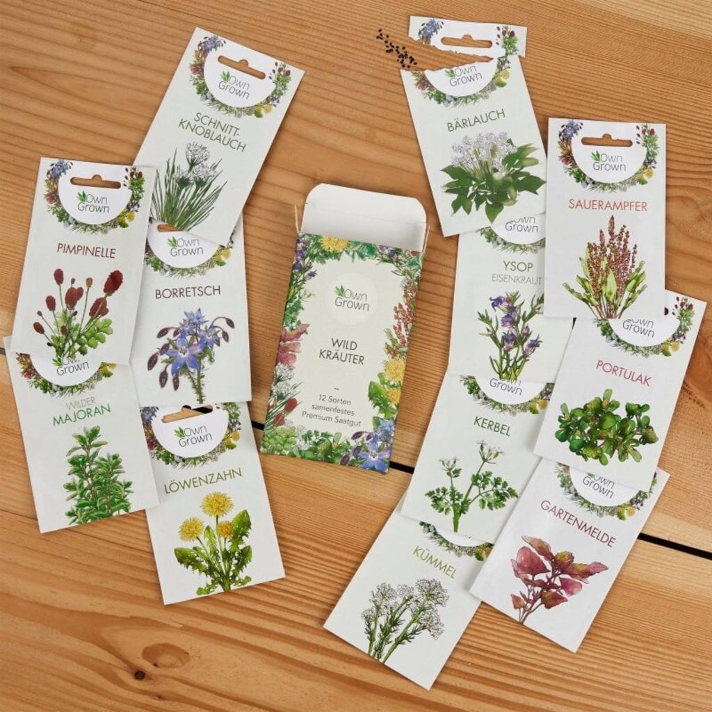  Wildkräuter-Samen 12er Set