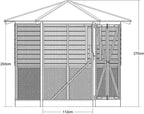 Plus Hühnerhaus Pavillion 6-eckig
