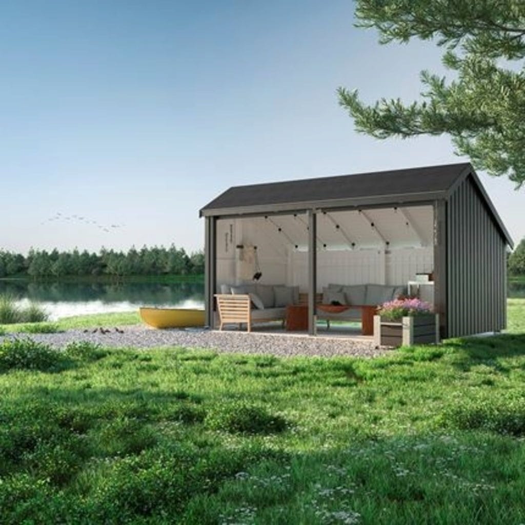 Plus Multi Gartenhaus 2 Module Inkl. Zubehör