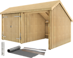 Plus Multi Gartenhaus 2 Module Mit Doppeltür Inkl. Zubehör