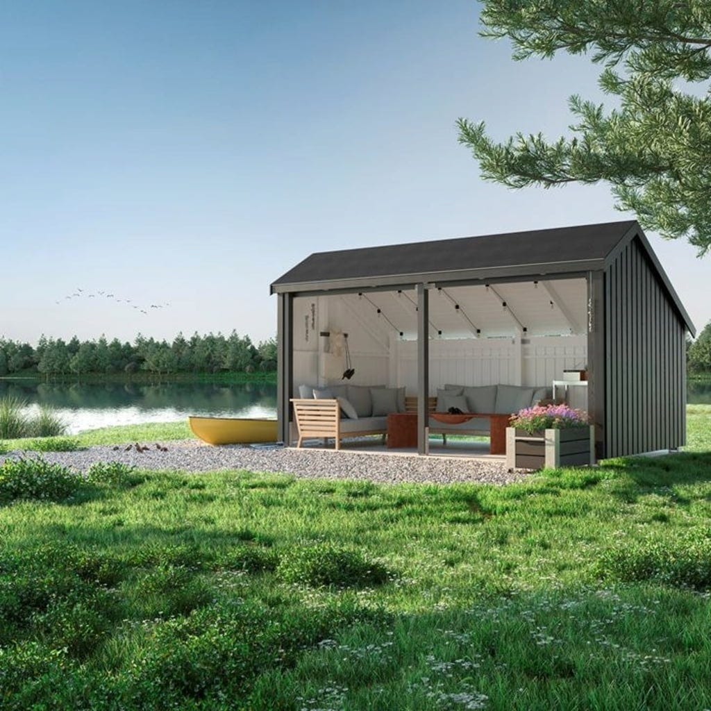 Plus MULTI Gartenhaus - Offen