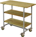 Plus Urban Picnic Pflanz-/Grilltisch Mit 2 Regale, Kiefer