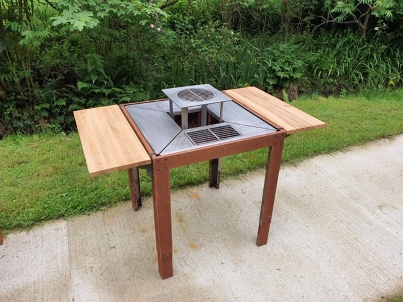  Feuerschale / Grilltisch "Calido", Höhe 90 Cm