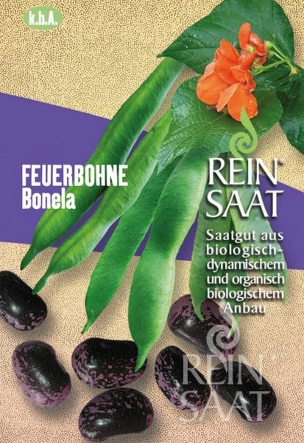  Feuerbohne "Bonela", 1 Packung